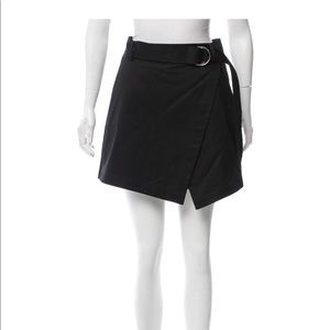 Black high rise Frame skort